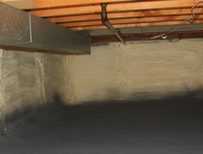 crawl space spray insulation for Colorado